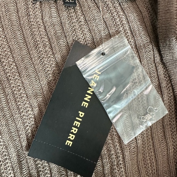 Jeanne Pierre Mudslide Cardigan Sweater Size XL NWT - Picture 13 of 17